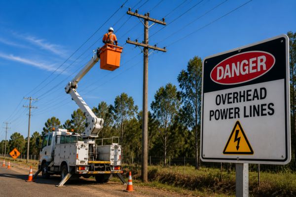 Overhead-Power-Lines-Warning-at-Utility-Worksite
